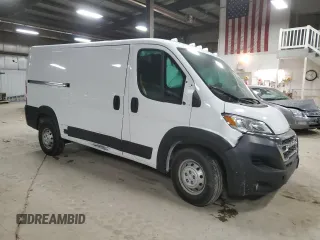 2023 Ram ProMaster Cargo with VIN 3C6LRVVGXPE551194, listed as a Copart auction lot 88544435 with Not Provided miles and Salvage Title. Bid and sale history available at DreamBid. Image 4.