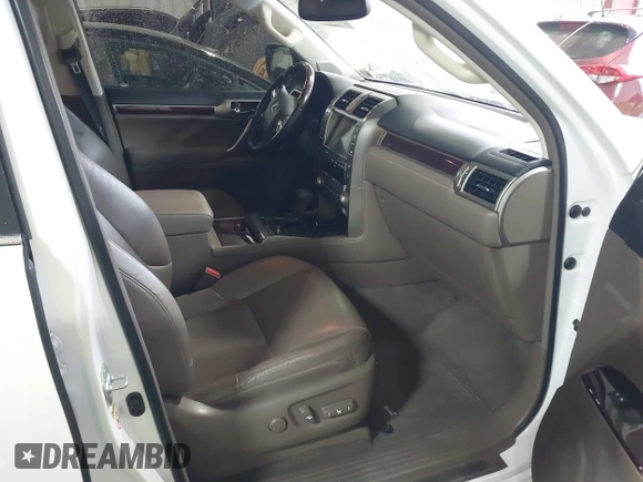 2017 Lexus GX with VIN JTJBM7FX7H5155117, listed as a IAAI auction lot 42022123 with 76,490 mi miles. Bid and sale history available at carsss.com. Image 5.