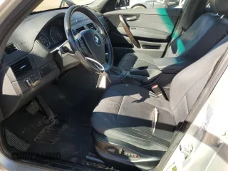 2007 BMW X3 3.0si with VIN WBXPC934X7WF14816, listed as a Copart auction lot 47497985 with 188,197 mi miles and Salvage Title. Bid and sale history available at carsss.com. Image 7.