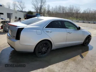 2015 Cadillac ATS Sedan Luxury RWD with VIN 1G6AB5RX0F0114104, listed as a Copart auction lot 50742745 with 123,694 mi miles and Salvage Title. Bid and sale history available at carsss.com. Image 3.