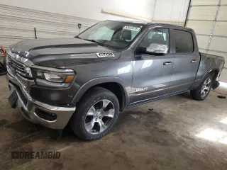 2022 Ram 1500 Laramie with VIN 1C6SRFJT1NN322738, listed as a Copart auction lot 53032075 with 32,900 mi miles and Salvage title. Bid and sale history available at DreamBid. Image 1.