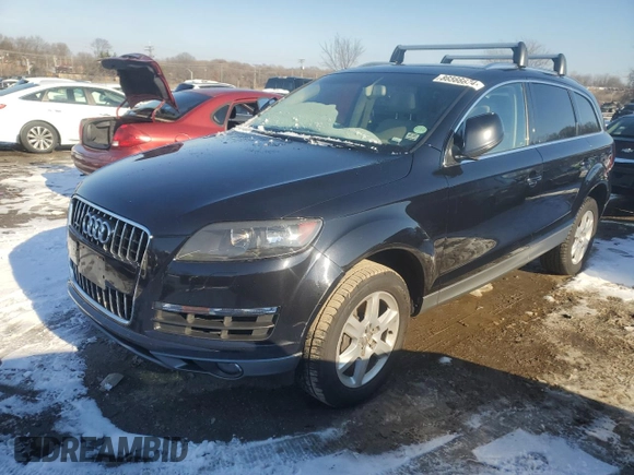2013 Audi Q7 3.0T Premium with VIN WA1CGAFE7DD007103, listed as a Copart auction lot 86566674 with 192,136 mi miles and Clean Title. Bid and sale history available at carsss.com. Image 1.