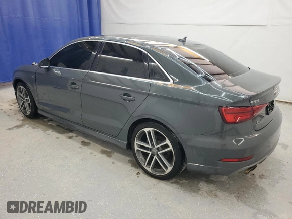 2017 Audi A3 Sedan Premium Plus with VIN WAUGUGFF8H1028039, listed as a Copart auction lot 66107374 with 87,625 mi miles and Clean Title. Bid and sale history available at carsss.com. Image 2.