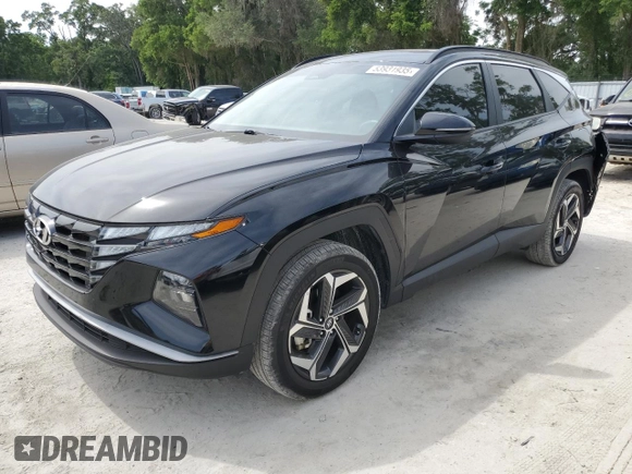 2023 Hyundai Tucson SEL with VIN 5NMJFCAE2PH181918, listed as a Copart auction lot 53931935 with 37,145 mi miles and Salvage Title. Bid and sale history available at carsss.com. Image 1.