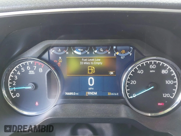 2022 Ford F-150 XL with VIN 1FTMF1E56NKE03194, listed as a IAAI auction lot 41620978 with 76,689 mi miles and . Bid and sale history available at DreamBid. Image 7.
