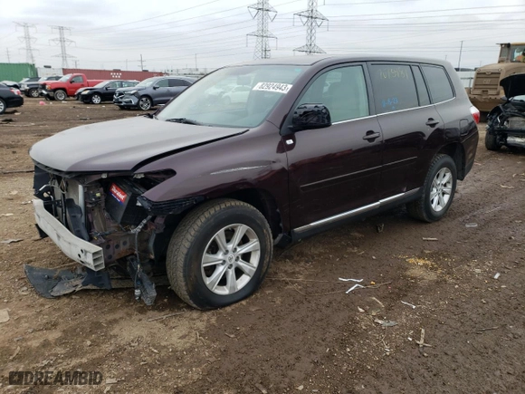2011 Toyota Highlander with VIN 5TDBK3EH9BS077081, listed as a Copart auction lot 42513695 with 171,404 mi miles and Salvage Title. Bid and sale history available at carsss.com. Image 1.