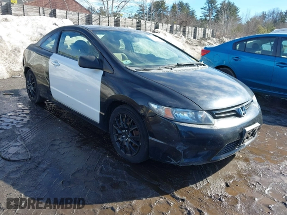 2006 Honda Civic Cpe LX with VIN 2HGFG11636H510234, listed as a IAAI auction lot 41757064 with 163,107 mi miles. Bid and sale history available at carsss.com. Image 1.