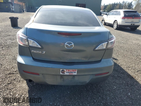 2012 Mazda Mazda3 i Sport with VIN JM1BL1UG3C1574071, listed as a Copart auction lot 52497315 with 173,788 mi miles and Salvage Title. Bid and sale history available at carsss.com. Image 6.