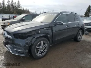 2022 Mercedes-Benz GLE with VIN 4JGFB5KB0NA646927, listed as a Copart auction lot 44518635 with 55,765 mi miles and Clean Title. Bid and sale history available at carsss.com. Image 1.
