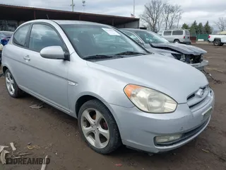 2008 Hyundai Accent SE with VIN KMHCN36C98U066340, listed as a IAAI auction lot 41737543 with 153,741 mi miles. Bid and sale history available at carsss.com. Image 1.