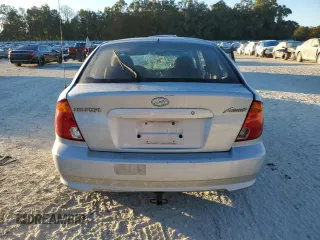 2005 Hyundai Accent GLS with VIN KMHCG35CX5U357839, listed as a Copart auction lot 81465454 with Not Provided miles and Salvage Title. Bid and sale history available at carsss.com. Image 6.