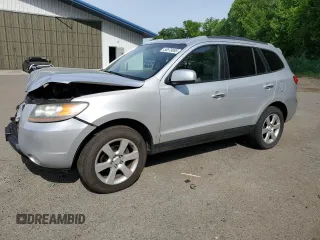 2007 Hyundai Santa Fe SE with VIN 5NMSH73E37H057885, listed as a Copart auction lot 58578085 with 163,690 mi miles and Salvage title. Bid and sale history available at DreamBid. Image 1.