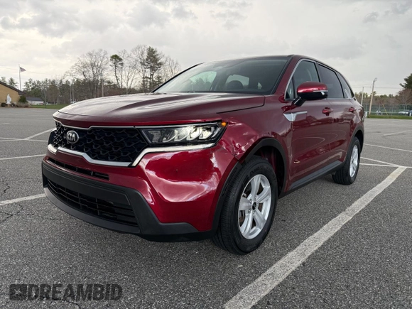 2021 Kia Sorento LX with VIN 5XYRG4LC3MG065165, listed as a Copart auction lot 53563785 with 87,002 mi miles and Clean Title. Bid and sale history available at carsss.com. Image 2.