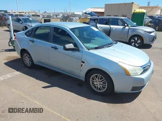 2008 Ford Focus SE with VIN 1FAHP35N28W224406, listed as a IAAI auction lot 41861020 with 127,025 mi miles. Bid and sale history available at carsss.com. Image 1.