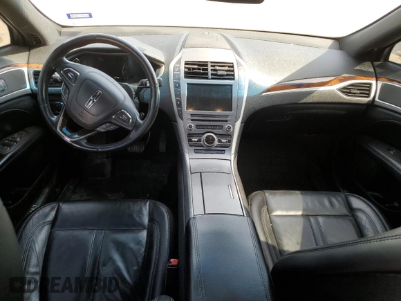 2017 Lincoln MKZ Select with VIN 3LN6L5C91HR608187, listed as a Copart auction lot 48744135 with 115,744 mi miles and Salvage title. Bid and sale history available at DreamBid. Image 8.