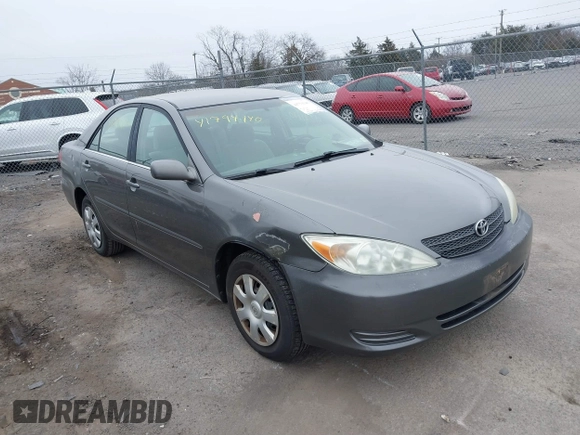 2004 Toyota Camry LE with VIN 4T1BE32K44U915003, listed as a IAAI auction lot 41794140 with 190,217 mi miles and . Bid and sale history available at DreamBid. Image 1.