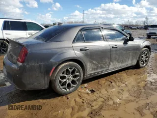 2017 Chrysler 300 S with VIN 2C3CCAGGXHH612876, listed as a Copart auction lot 46687585 with 163,688 mi miles and Clean Title. Bid and sale history available at carsss.com. Image 3.