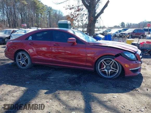 2014 Mercedes-Benz CLS 63 S AMG with VIN WDDLJ7GB2EA119248, listed as a IAAI auction lot 41564487 with 110,177 mi miles and . Bid and sale history available at DreamBid. Image 13.