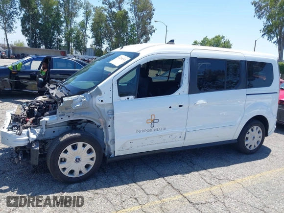 2022 Ford Transit Connect XLT with VIN NM0GS9F28N1514084, listed as a IAAI auction lot 42248331 with 43,395 mi miles and . Bid and sale history available at DreamBid. Image 15.