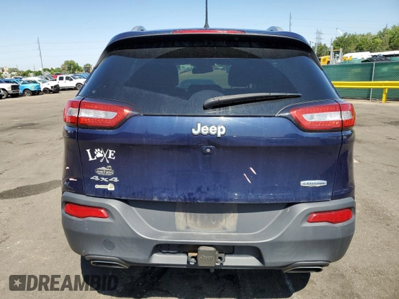 2016 Jeep Cherokee Latitude with VIN 1C4PJMCS1GW304073, listed as a Copart auction lot 60467055 with 74,826 mi miles and Salvage title. Bid and sale history available at DreamBid. Image 6.