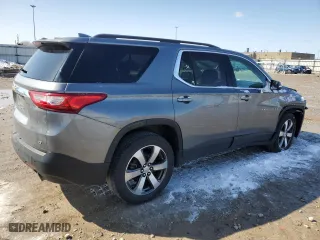 2021 Chevrolet Traverse LT Leather with VIN 1GNEVHKW1MJ175582, listed as a Copart auction lot 50716715 with 56,532 mi miles and Salvage Title. Bid and sale history available at carsss.com. Image 3.