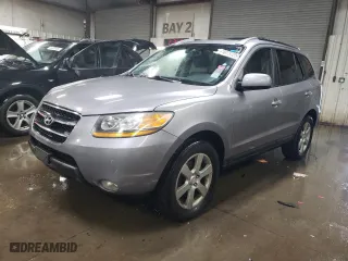 2008 Hyundai Santa Fe SE with VIN 5NMSH13E38H211865, listed as a Copart auction lot 45675725 with 196,992 mi miles and Salvage Title. Bid and sale history available at carsss.com. Image 1.