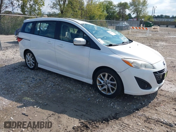 2013 Mazda 5 Touring with VIN JM1CW2CLXD0151396, listed as a IAAI auction lot 40479013 with 118,314 mi miles and . Bid and sale history available at DreamBid. Image 1.