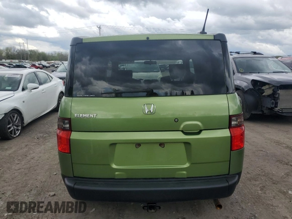 2008 Honda Element EX with VIN 5J6YH277X8L013479, listed as a Copart auction lot 56163935 with 113,948 mi miles and Clean Title. Bid and sale history available at DreamBid. Image 6.