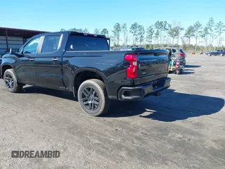 2024 Chevrolet Silverado 1500 Custom with VIN 1GCPABEK6RZ350551, listed as a IAAI auction lot 41732434 with 8,349 mi miles and . Bid and sale history available at DreamBid. Image 3.