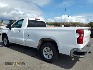 2019 Chevrolet Silverado 1500 Work Truck with VIN 3GCNWAEF2KG202277, listed as a Copart auction lot 42603945 with 118,807 mi miles and Salvage Title. Bid and sale history available at DreamBid. Image 2.