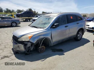 2007 Honda CR-V LX with VIN JHLRE38397C012264, listed as a Copart auction lot 54186475 with 222,344 mi miles and Salvage Title. Bid and sale history available at carsss.com. Image 1.