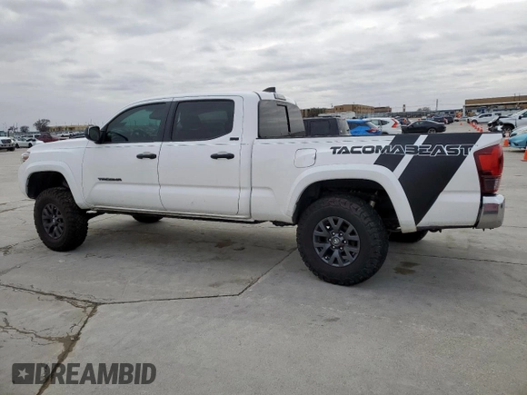 2022 Toyota Tacoma SR5 with VIN 3TMBZ5DN6NM035681, listed as a Copart auction lot 46226415 with 27,891 mi miles and Salvage title. Bid and sale history available at DreamBid. Image 2.