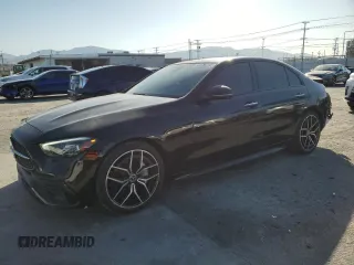 2022 Mercedes-Benz C 300 with VIN W1KAF4GB4NR065458, listed as a Copart auction lot 50829795 with 8,453 mi miles and Salvage title. Bid and sale history available at DreamBid. Image 1.