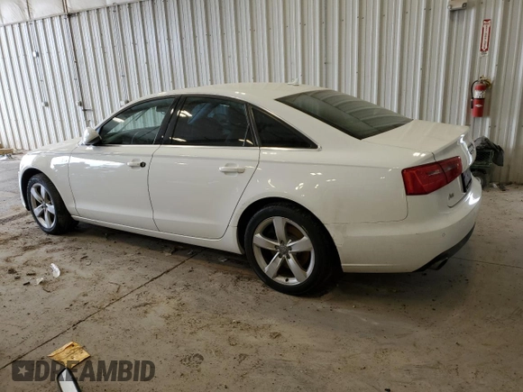 2012 Audi A6 Premium Plus with VIN WAUGGAFC5CN081826, listed as a Copart auction lot 57487055 with 143,292 mi miles and Non repairable. Bid and sale history available at DreamBid. Image 2.