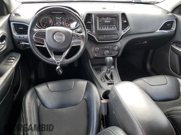 2019 Jeep Cherokee Latitude Plus with VIN 1C4PJLLB7KD289948, listed as a Copart auction lot 60732035 with 95,797 mi miles and Salvage title. Bid and sale history available at DreamBid. Image 8.