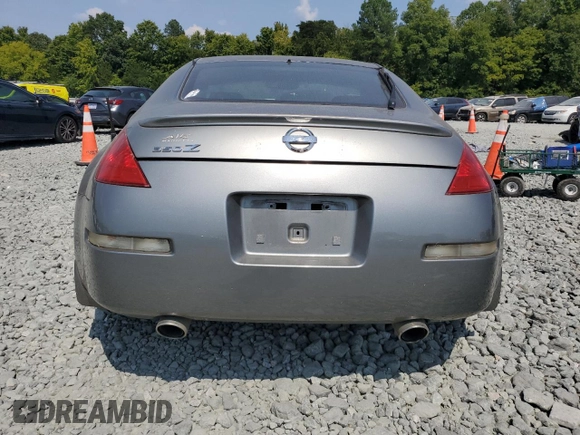 2005 Nissan 350Z with VIN JN1AZ34D85M608232, listed as a Copart auction lot 69145384 with 128,199 mi miles and Clean Title. Bid and sale history available at DreamBid. Image 6.