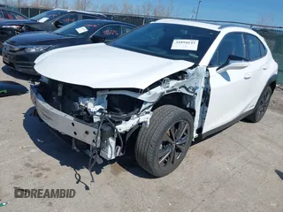 2019 Lexus UX 250h z VIN JTHU9JBH2K2011457, wystawiony jako IAAI lot #41894143 z przebiegiem 55 826 mil mil oraz . Historia ofert i sprzedaży dostępna na DreamBid. Obrazek 17.