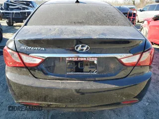 2013 Hyundai Sonata GLS with VIN 5NPEB4AC1DH790417, listed as a Copart auction lot 46342665 with 162,724 mi miles and Salvage Title. Bid and sale history available at carsss.com. Image 6.