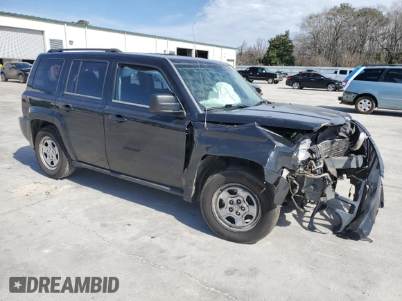 2010 Jeep Patriot Sport with VIN 1J4NT2GB6AD644400, listed as a Copart auction lot 48249675 with 164,958 mi miles and Salvage Title. Bid and sale history available at carsss.com. Image 4.