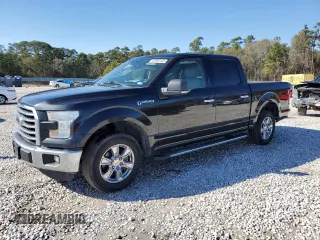 2015 Ford F-150 XLT with VIN 1FTEW1C81FKF15288, listed as a Copart auction lot 41969125 with 158,254 mi miles and Salvage Title. Bid and sale history available at carsss.com. Image 1.