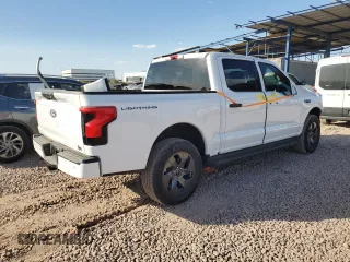 2024 Ford F-150 Lightning XLT with VIN 1FTVW3LK8RWG07888, listed as a Copart auction lot 87741505 with 2,313 mi miles and Salvage title. Bid and sale history available at DreamBid. Image 3.