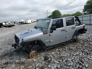 2013 Jeep Wrangler Unlimited Sahara with VIN 1C4BJWEG8DL655977, listed as a Copart auction lot 61455275 with Not provided miles and Salvage title. Bid and sale history available at DreamBid. Image 1.