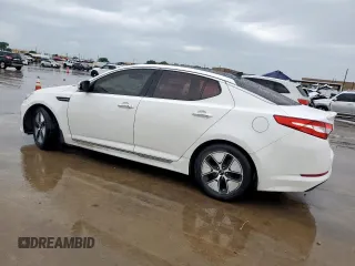 2012 Kia Optima Hybrid with VIN KNAGM4AD3C5009694, listed as a Copart auction lot 55755565 with 174,047 mi miles and Clean Title. Bid and sale history available at carsss.com. Image 2.
