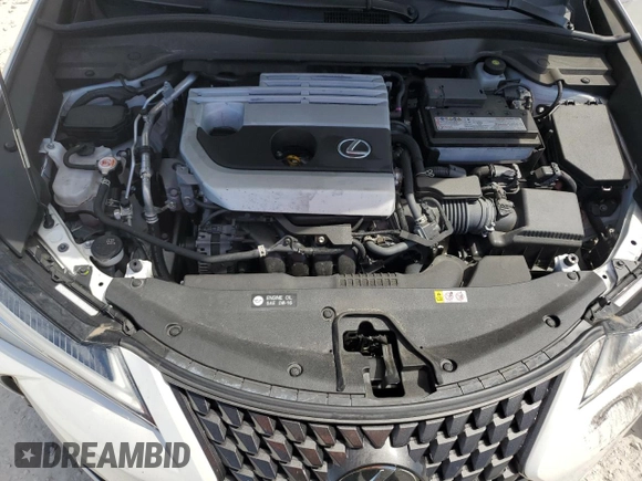 2022 Lexus UX 200 with VIN JTHP3JBH2N2046468, listed as a Copart auction lot 60145295 with 46,107 mi miles and Salvage title. Bid and sale history available at DreamBid. Image 11.