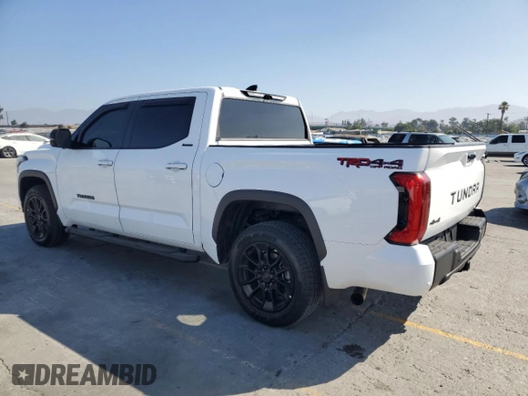 2024 Toyota Tundra Limited with VIN 5TFWA5DBXRX209086, listed as a Copart auction lot 63834755 with 7,219 mi miles and Salvage title. Bid and sale history available at DreamBid. Image 2.