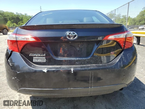 2016 Toyota Corolla L with VIN 2T1BURHE8GC561208, listed as a Copart auction lot 59093995 with 157,359 mi miles and Salvage title. Bid and sale history available at DreamBid. Image 6.
