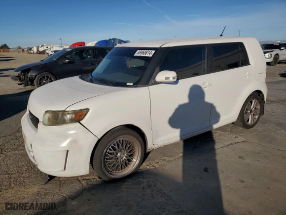 2008 Scion xB with VIN JTLKE50E281029271, listed as a Copart auction lot 86968814 with NaN miles and Clean Title. Bid and sale history available at carsss.com. Image 1.