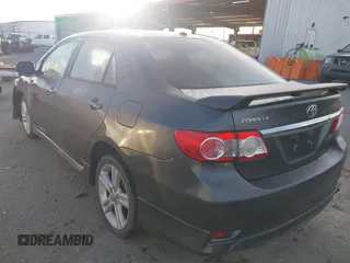 2013 Toyota Corolla L with VIN 5YFBU4EE8DP172328, listed as a IAAI auction lot 41734533 with 156,512 mi miles. Bid and sale history available at carsss.com. Image 3.