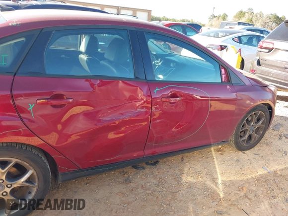 2013 Ford Focus SE with VIN 1FADP3F27DL150124, listed as a IAAI auction lot 41824159 with 145,693 mi miles. Bid and sale history available at carsss.com. Image 13.
