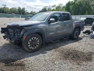 2024 Nissan Frontier SV z VIN 1N6ED1EJXRN648900, wystawiony jako Copart lot #56671275 z przebiegiem 10 471 mil mil oraz Nie do naprawy • Non repairable. Historia ofert i sprzedaży dostępna na DreamBid. Obrazek 1.